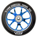 SLAMM V-TEN II 110MM BLUE WHEEL (UNIT)