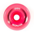 RUEDAS QUAD ZEN RADAR 62MM 85A ROSA (PACK 4)