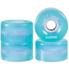 RUEDAS CHAYA LED NEON 65MMx78A BLUE (PACK 4)