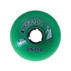RODES LONGBOARD ABEC11 ZIGZAG CLASSIC 70MM 78A VERDE (PACK 4)
