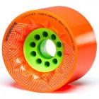 RUEDAS LONGBOARD ORANGATANG CAGUAMA 85MM 80A NARANJA (PACK 4)