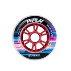 RUEDAS PIPER THRYVE XFAST 100MM 85A REFLEX CORE NATURAL-RED (PACK 4)