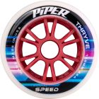 PIPER THRYVE XFAST 110MM 85A NATURAL-RED WHEELS (3 PACK)
