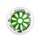 PIPER TIME XFAST 110MM 86A HELIX CORE NATURAL-GREEN WHEELS (8 PACK)