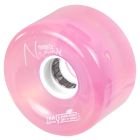 RUEDAS QUAD CHAYA LED 65MM*38MM 78A ROSA NEON (PACK 4)