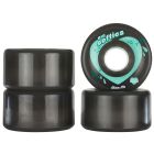 CHAYA OUTDOOR BIG SOFTIES NEGRO CLEAR 65MM 78A QUAD WHEELS (4 PACK)