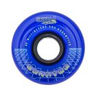 RUEDAS QUAD CLOUDS URETHANE QUANTUM OUTDOOR 62MM 80A TRANSPARENTE AZUL (PACK 4)
