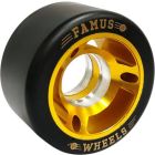 FAMUS 56MM 98A GOLD-BLACK QUAD WHEELS (4 PACK)