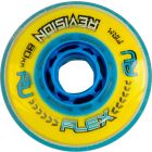 RUEDAS REVISION FLEX FIRM 80MM 80A BLUE-YELLOW (PACK 4)