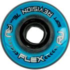 RUEDAS REVISION FLEX SOFT 76MM 76A BLUE-BLACK (PACK 4)