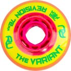 REVISION VARIANT FIRM 72MM 76A YELLOW WHEELS (4 PACK)
