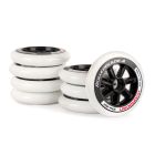 RUEDAS ROLLERBLADE HYDROGEN 110MM 85A BLANCO-NEGRO (PACK 8)