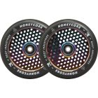 RUEDAS SCOOTER ROOT HONEYCORE 120MM NEGRO-NEOCHROME (PACK 2)