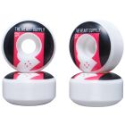 RUEDAS SKATE HEART SUPPLY EVEN 52MM 99A ROJO (PACK 4)
