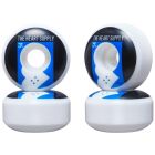 RUEDAS SKATE HEART SUPPLY EVEN 54MM 99A AZUL (PACK 4)