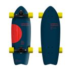 HYDROPONIC FISH LUNAR NAVY-RED 28’’ SURFSKATE