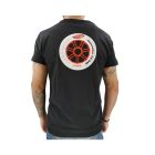 CAMISETA INERCIA TEAM PRO WHEEL HOMBRE NEGRA