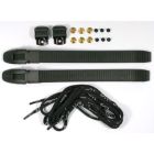 USD BLACK BUCKLES AND LACES 