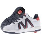BREEZY ROLLERS CLASSIC WHITE-NAVY-RED SHOES WITH WHEELS