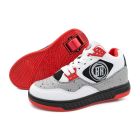 ZAPATILLAS CON RUEDAS BREEZY ROLLERS JUMP BLANCO-GRIS-ROJO 2242700