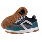 BREEZY ROLLERS KICKS TURQUOISE-GREY-BLACK SHOES WITH WHEELS