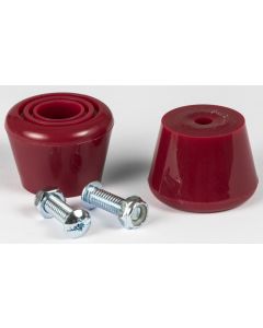 CHAYA MELROSE TOE STOP   RED (2 PACK)