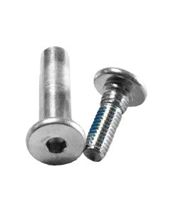 TORNILLO DOBLE PARA FRENO 8MM L35MM M6-M7 (UNIDAD)