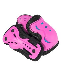 PACK PROTECCIONES ESSENTIAL ROSA/NEGRO JR