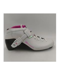 BOTA POWERSLIDE ACCEL RACE GABY RUEDA BLANCA (MUESTRA)