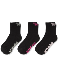CALCETINES IMPALA EVERYDAY NEGRO (PACK 3)