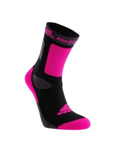 CALCETINES ROLLERBLADE NIÑO NEGRO-ROSA
