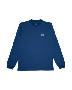 LOGO DARK BLUE LONG SLEEVE SHIRT