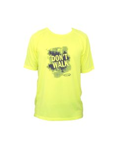 CAMISETA TECNICA DONTWALK UNISEX AMARILLA