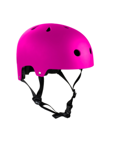 CASCO INFANTIL SFR ESSENTIALS ROSA FLUOR MATTE