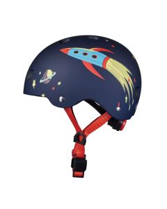 CASCO MICRO COHETE CON LED