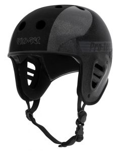 CASCO PRO-TEC FULL CUT HOSOI NEGRO METALICO