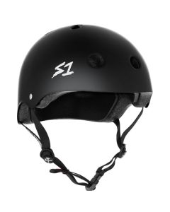 S1 MEGA LIFER BLACK MATE HELMET