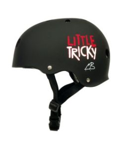 TRIPLE 8 LITTLE TRICKY JR V2 BLACK MATTE HELMET