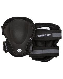 POWERSLIDE PRO BLACK ELBOW PADS