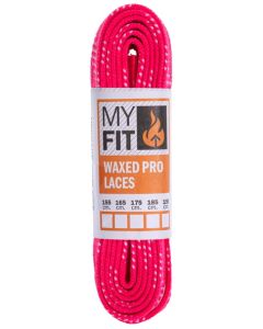 POWERSLIDE WAXED PINK-WHITE LACES