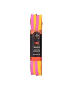 CORDONES RIEDELL CRISS CROSS X DERBY DUO PINK-YELLOW 90’’