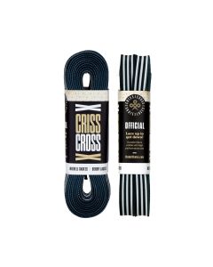 RIEDELL CRISS CROSS X DERBY OFFICIAL BLACK-WHITE 108'' LACES