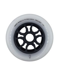 FLYING EAGLE CROCANTI 110MM WHITE WHEEL (UNIT)