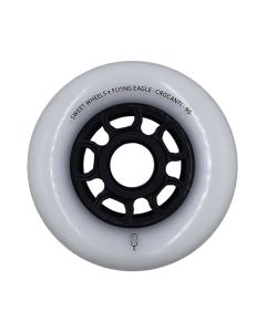 FLYING EAGLE CROCANTI 90MM WHITE WHEEL (UNIT)