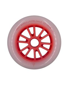 RUEDA FLYING EAGLE ICE CREAM 125MM ROJO (UNIDAD)