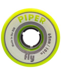 PIPER FLY 62MM 101A WHITE-WHITE QUAD WHEELS (4 PACK)