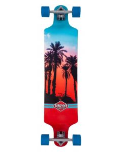 LONGBOARD D STREET DROP HAWAIIAN AZUL-ROJO 38’’