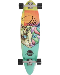 LONGBOARD MADRID FELIS CAT 36,25’’ VERDE TURQUESA