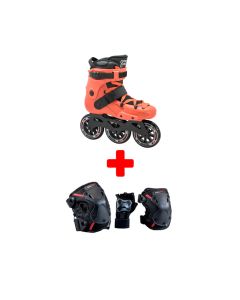 PACK DE PATINES TRISKATE FRX 310 ORANGE