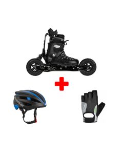 POWERSLIDE XC TRAINER ZOOM OFF ROAD SKATES PACK